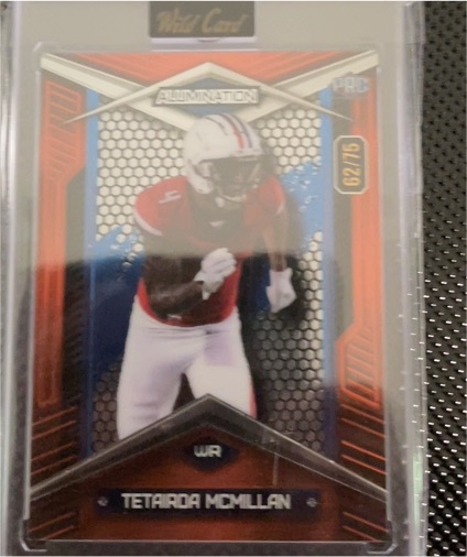 2024 Wild Card Alumination #BC-TM Tetairoa McMillan — front