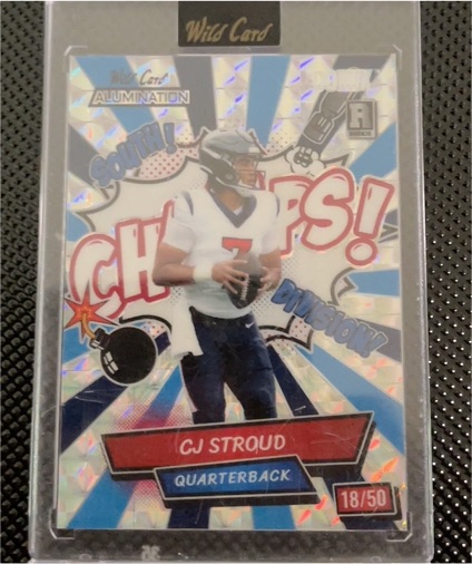 2023 Wild Card Alumination Comix #AC-CS CJ Stroud — front
