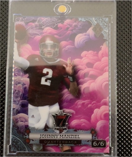 2024 Wild Card 7 Card Stud #2 Johnny Manziel — front