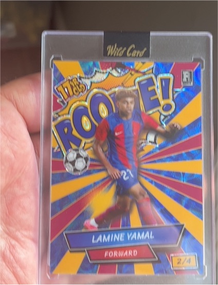 2024 Wild Card Comix #2 Lamine Yamal — front