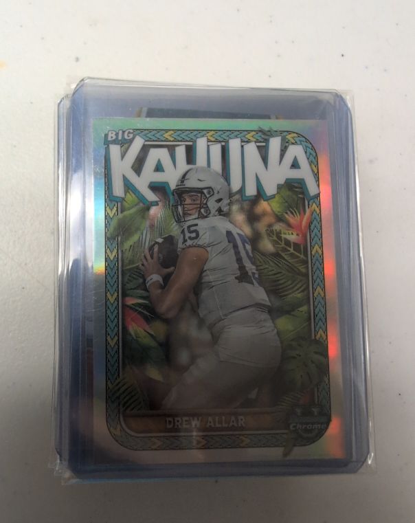 2023 Bowman University Chrome The Big Kahuna #TBK-21 Drew Allar — front