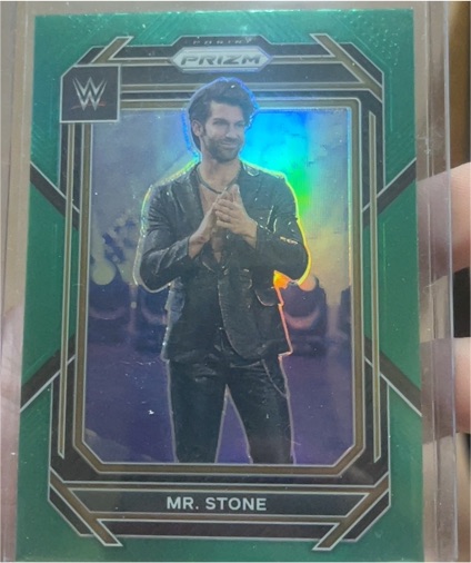 2023 Panini Prizm WWE #140 Mr. Stone — front