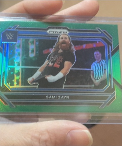 2023 Panini Prizm WWE #49 Sami Zayn — front