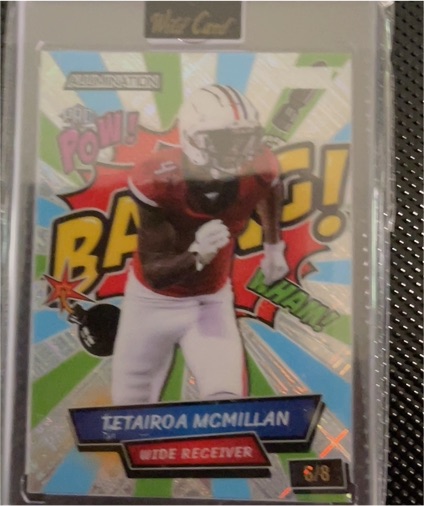 2024 Wild Card Alumination Comix #AC-TM Tetairoa McMillan — front