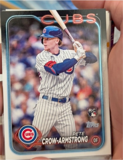 2024 Topps #407 Pete Crow-Armstrong — front