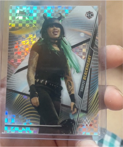 2020 Topps Finest WWE #93 Shotzi Blackheart — front