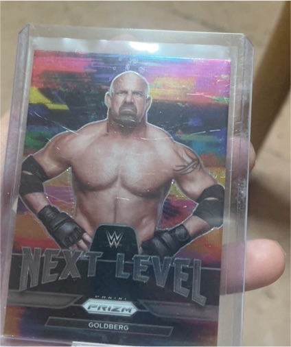 2022 Panini Prizm WWE Next Level #15 Goldberg — front