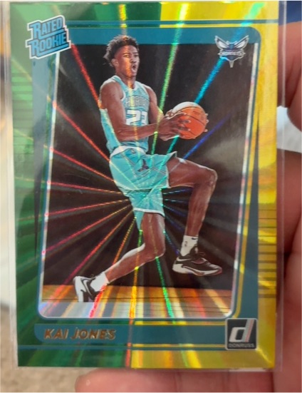 2021-22 Donruss #232 Kai Jones — front