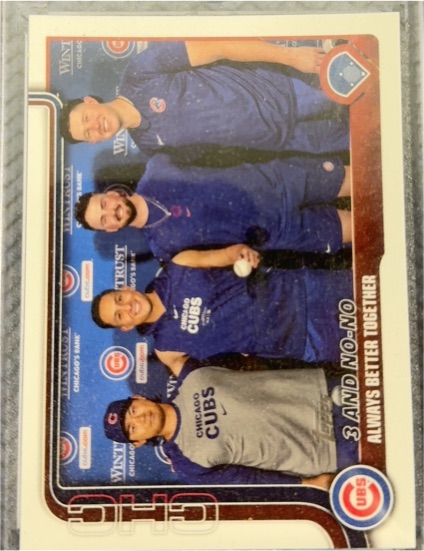2025 Topps #517 3 and No-No: Always Better Together — front