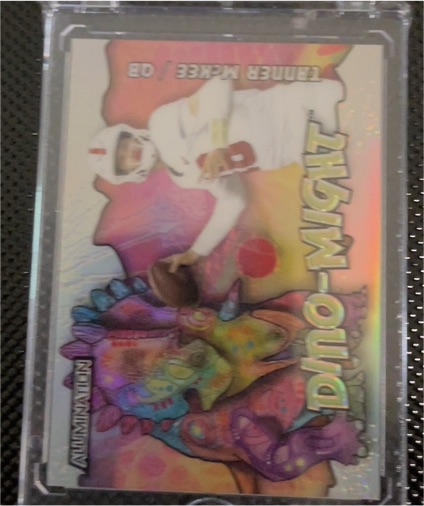 2023 Wild Card Alumination #03 Tanner McKee Dino-Might — front