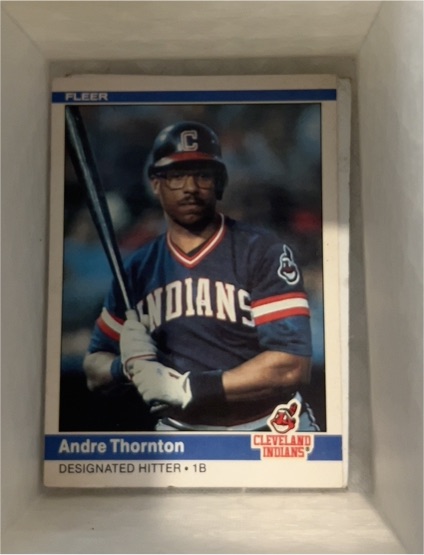 1984 Fleer #554 Andre Thornton — front