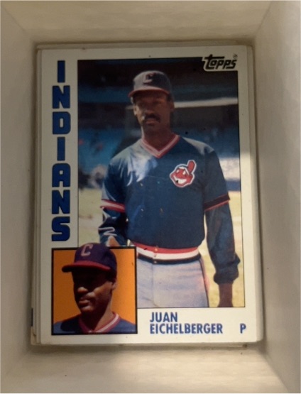 1984 Topps #226 Juan Eichelberger — front