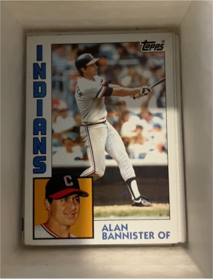 1984 Topps #478 Alan Bannister — front