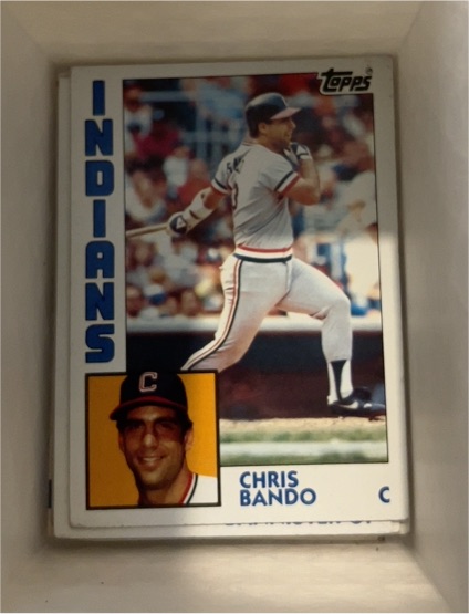1984 Topps #431 Chris Bando — front