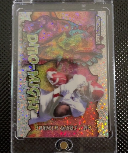 2023 Wild Card Alumination Dino-Might Jermyte Gibbs — front