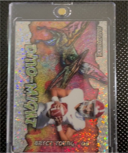 2023 Wild Card Alumination Dino-Might #AD-BY Bryce Young — front