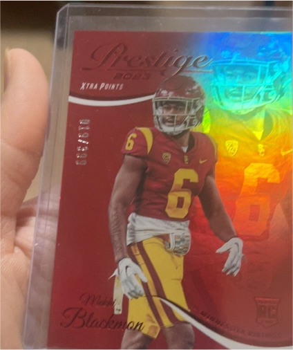 2023 Panini Prestige Xtra Points #364 Mekhi Blackmon — front