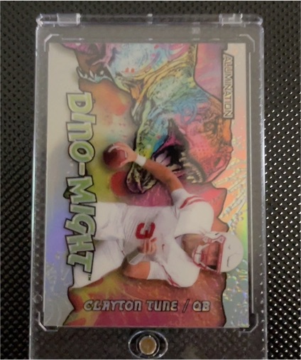 2023 Wild Card Alumination Dino-Might #AD-CT1 Clayton Tune — front