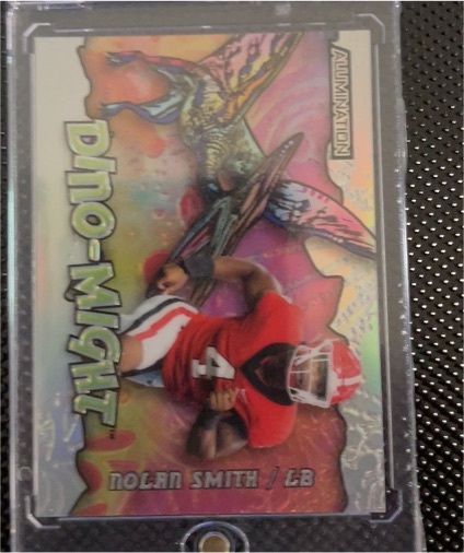 2023 Wild Card Alumination Dino-Might Nolan Smith — front