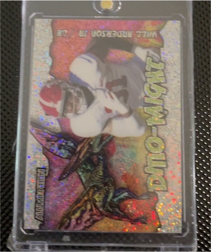 2023 Wild Card Alumination #57 Mike Johnson Jr. — front