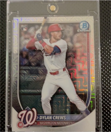 2025 Bowman Chrome #42 Dylan Crews — front