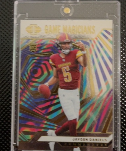 2024 Panini Illusions #24 Jayden Daniels Game Magicians — front