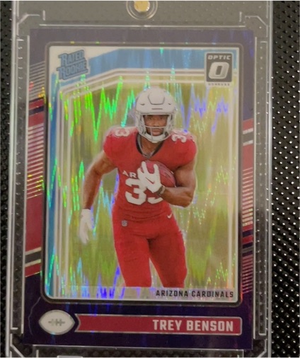 2024 Panini Donruss Optic #293 Trey Benson — front
