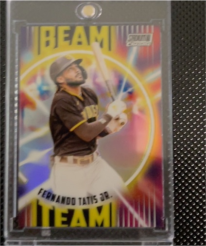 2022 Topps Stadium Club Chrome Beam Team #BT-5 Fernando Tatis Jr. — front