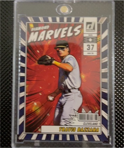 2025 Panini Donruss #8 Travis Bazzana Diamond Marvels — front