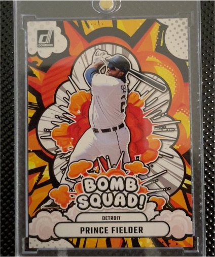 2025 Donruss #4 Prince Fielder Bomb Squad — front
