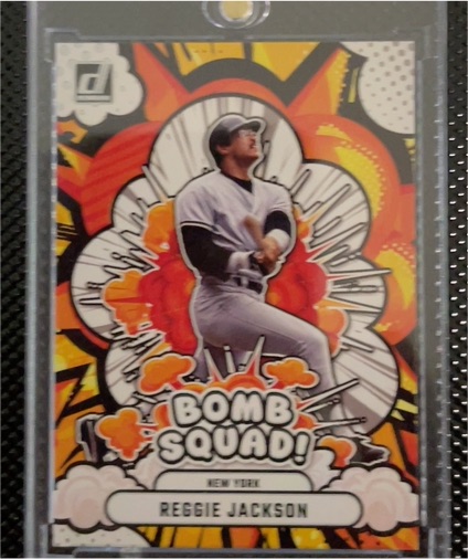 2025 Donruss #7 Reggie Jackson Bomb Squad — front