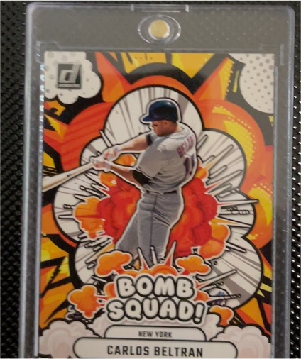 2025 Donruss Bomb Squad #13 Carlos Beltran — front