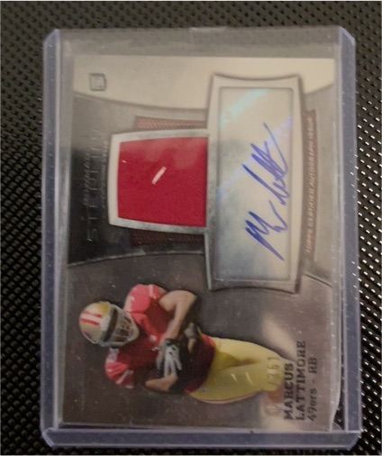 2013 Bowman Sterling #BSAR-ML Marcus Lattimore — front