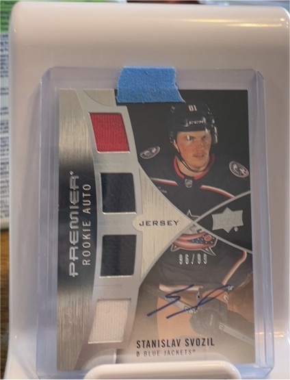 2023-24 Upper Deck Premier #PRA-SS Stanislav Svozil — front