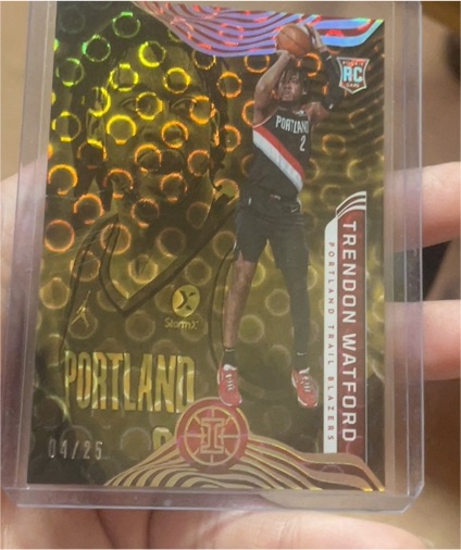 2021-22 Panini Illusions #200 Trendon Watford — front