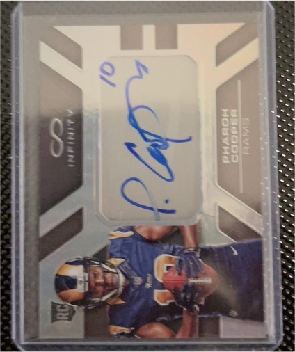 2016 Panini Infinity RPS Rookie Autographs Pharoh Cooper — front