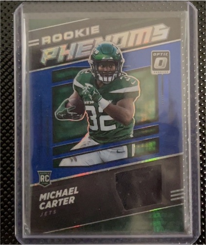2021 Panini Donruss Optic #RP-35 Michael Carter Rookie Phenoms — front