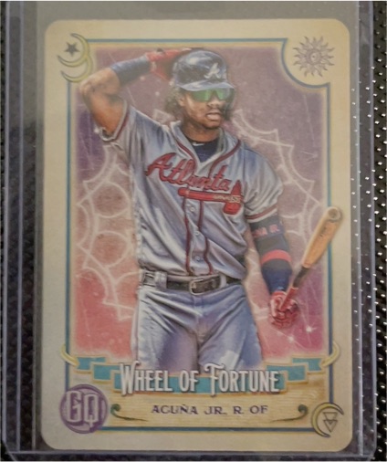 2020 Topps Gypsy Queen Tarot of the Diamond #TOD-1 Ronald Acuna Jr. — front