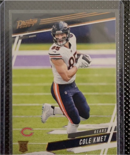2020 Panini Chronicles Prestige #327 Cole Kmet — front