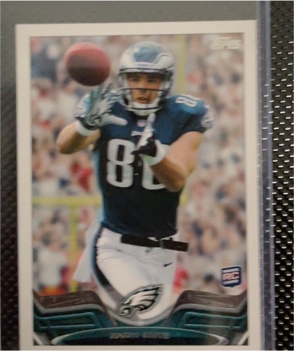 2013 Topps #384 Zach Ertz — front