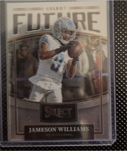 2022 Panini Select #SF-7 Jameson Williams Select Future — front