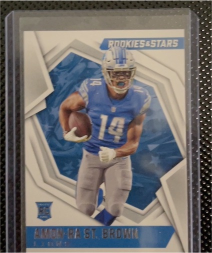 2021 Panini Rookies & Stars #128 Amon-Ra St. Brown — front