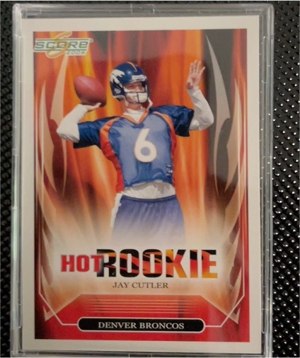2006 Score #3 Jay Cutler Hot Rookie — front