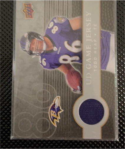 2008 Upper Deck First Edition Jerseys #FGJTH Todd Heap — front