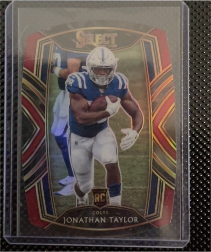 2020 Panini Select Club Level #253 Jonathan Taylor — front