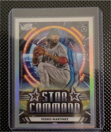 2024 Topps Cosmic Chrome Star Command #SC-7 Pedro Martinez — front