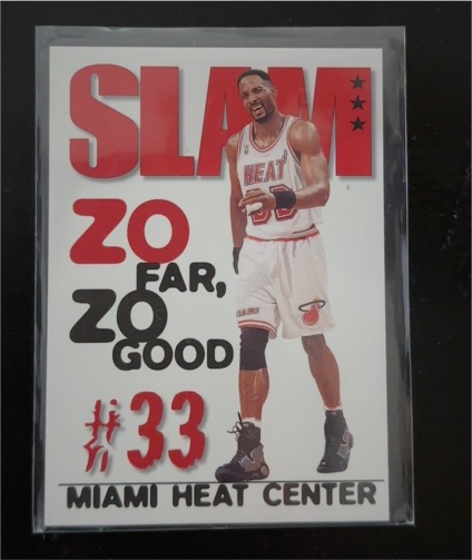 1996-97 Skybox Slam #323 Alonzo Mourning — front