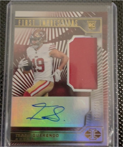 2024 Panini Illusions First Impressions Isaac Guerendo — front