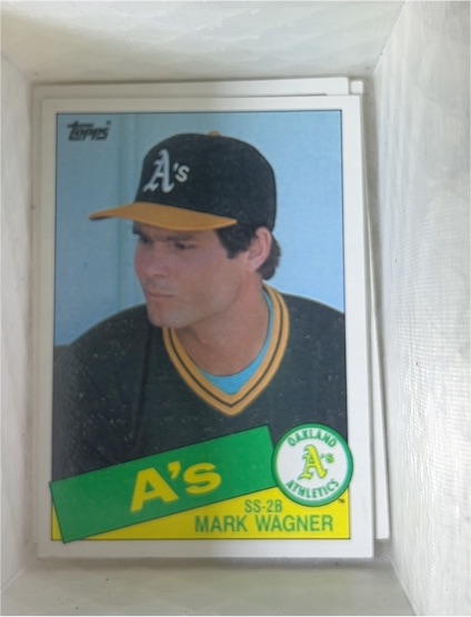 1985 Topps #581 Mark Wagner — front