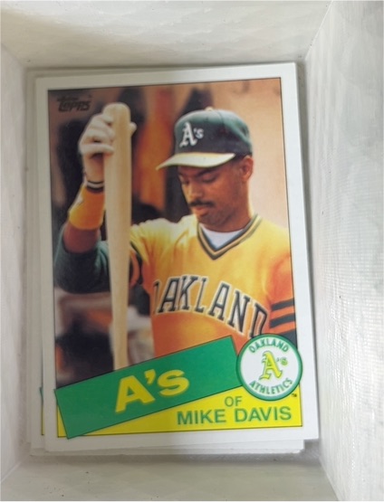 1985 Topps #778 Mike Davis — front